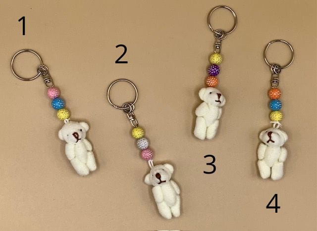 Porte-clés recyclé – ourson